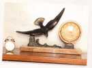 Photo , 15 X 10.5 , Objet D'art , Pendule , Oiseau - Objets