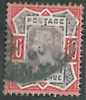 GREAT BRITAIN - 1887/90 QUEEN VICTORIA JUBILEE ISSUE 10d - V2075 - Usati