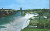 A1213 Cascate Del Niagara E Il Ponte " Rainbow " Sullo Sfondo / Non Viaggiata - Buffalo