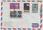 USA Air Mail Cover Sent To Denmark 3-9-1974 With More Stamps - 3c. 1961-... Storia Postale