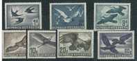 Filatelia: Austria - Anno 1950/1953 - Posta Aerea - Uccelli In Volo 7 Valori Fior Di Stampa - Nuovi ** - Autres & Non Classés