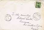 Carta PORT SAID (Egipto) 1914. Paquebot Mark, Ship - 1915-1921 Protettorato Britannico