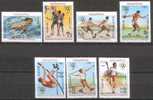 Kampuschea - Mi-Nr 454/460 Postfrisch / MNH ** (A291) - Summer 1984: Los Angeles