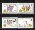 Belize 1987 National Girl Guides Movement 50th Anniversary MNH - Belize (1973-...)