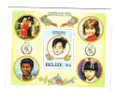 Belize 1986 Int´l Peace Year Children S/S MNH - Belize (1973-...)