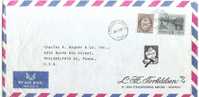 NORWAY - VF 1981 COVER From STRAUMSGREND To PHILADELPHIA - Covers & Documents