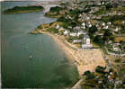 CP Tréboul  La Plage Des Sables Blancs L' Ile Tristan Le Port De Douarnenez 29 Finistère - Tréboul