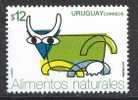 URUGUAY Sc#2004 MNH STAMP Cow Dairy Natural Food Health - Mucche