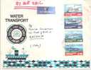 42924)lettera F.d.c.  Water Trasport Aerea Con 4 Valori + Annullo - Kenia (1963-...)