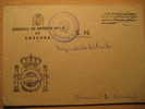 CORDOBA 1990 A Ribeira Coruña Juzgado Distrito Nº4 Ley Law Court Of Justice Franquicia Sobre Cover Lettre - Franchise Postale