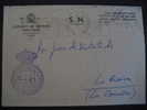 GRANADA PINOS PUENTE 1983 A Ribeira Coruña Juzgado Distrito Court Of Justice Franquicia Postage Paid Sobre Cover Lettre - Franchise Postale