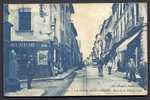 CPA  ANCIENNE- FRANCE- LA COTE-ST-ANDRÉ (38)-  RUE DE LA REPUBLIQUE- BELLE ANIMATION- COMMERCES- MANEQUIN- ATTELAGE - La Côte-Saint-André