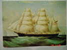 2941 SHIP  BARCO BARK  BILDES UNBEKANNT GERMANY  POSTCARD YEARS  1960  OTHERS IN MY STORE - Houseboats