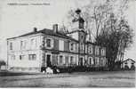 D40 - SABRES - VUE ANIMEE DE L´ANCIENNE MAIRIE + Pharmacie - Sabres