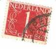 TIMBRE NEDERLAND 1 CENT OBLITERE - Other & Unclassified