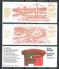 GREAT BRITAIN - 1986  3 BOOKLETS ROMAN BRITAIN & PILLAR BOX - V2109 - Carnets