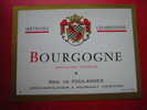 ETIQUETTE-BOURGOGNE-METHO DE  CHAMPENOISE-APPELLATION CONTROLEE-REMI DE FOULANGES-NEGOCIANT ELEVEUR A MEURSAULT - Bourgogne