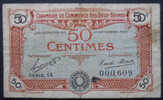 Deux-Sèvres Niort 50 Centimes Pirot 10 - Chamber Of Commerce