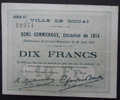 Douai 10 Francs Pirot 59-699 - Notgeld