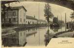 CPA (54)     FROUARD LE CANAL PRES DE LA GARE (choc Bord Bas Droit) - Frouard