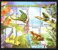 ROUMANIE 2003, GRENOUILLES ET LEZARDS, 4 Valeurs En Feuillet, Neuf. R1080 - Ranas