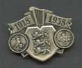 ESTONIA VINTAGE PRE-WWII BOY SCOUT MILITARY ORGANIZATION NOORED KOTKAD AND DEFENSE LEAGUE BADGE1918-38 - Scoutismo