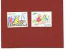 ISLANDA         - UNIF. 654.655  -  1989 EUROPA CEPT: GIOCHI INFANTILI     - NUOVI (MINT)** - Unused Stamps