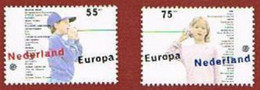 OLANDA       - UNIF.1334.1335  -  1989 EUROPA CEPT: GIOCHI INFANTILI     - NUOVI (MINT)** - Neufs