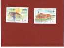 FINLANDIA         - UNIF.1074.1075     -  1990   EUROPA CEPT: EDIFICI POSTALI DI IERI E DI OGGI     - NUOVI (MINT)** - Unused Stamps