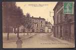 CPA  ANCIENNE- FRANCE- ANDRÉZIEUX (42)- LA PLACE DU MARCHÉ EN ÉTÉ ET L´HOTEL DU CENTRE- ANIMATION- - Andrézieux-Bouthéon