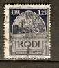 Dodecanese (Greece) 1929  1.25   (o) Rodi - Dodecaneso
