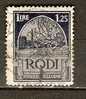 Dodecanese (Greece) 1929  1.25   (o) Rodi - Dodekanesos