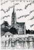 72 SABLE Eglise NotreDame Et Le Port Illustrateur Maillard - Sable Sur Sarthe