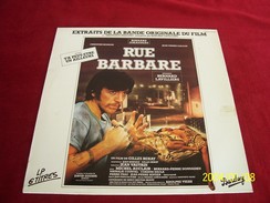 RUE BARBARE  MUSIC  BERNARD LAVILLIERS - Filmmuziek