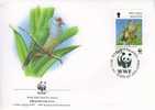 W0927 Pigeon Ptilinopus Insularis Pitcairn 1996 WWF FDC Premier Jour - Duiven En Duifachtigen