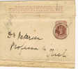Faja , Entero Postal, NEWSPAPERS 1888( Inglaterra), - Cartas & Documentos