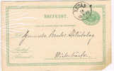 Entero Postal, YSTAD 1885 ( Suecia), Entier Postal - Postal Stationery