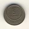 TUNISIE - TUNISIA -  5 Francs 1954 - - Autres & Non Classés