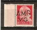 TRIESTE AMG VG VARIETA TAGLIO SOPR. MNH ** - 173 - Mint/hinged