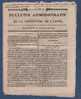 1803 - 89 - BULLETIN ADMINISTRATIF DE L´YONNE 11 FRIMAIRE AN 12 - AMNISTIE DESERTEURS - INSTRUCTION PUBLIQUE - LIVRES - 1800 - 1849