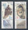 ISRAELE 1997 MONUMENTI EBRAICI A PRAGA. SERIE COMPLETA MNH** YT 1359-60 - Judaika, Judentum