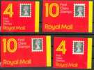 GREAT BRITAIN - 1987 4 BOOKLETS A,B,C,D - V2128 - Carnets