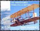 REPUBBLICA Di SAN MARINO - ANNO 2003  - ANNIVERSARIO PRIMO AEROPLANO A MOTORE - VALORI 4  - NUOVI MNH ** - Unused Stamps