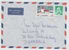 Spain Air Mail Cover Sent To Denmark - Brieven En Documenten