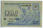 BILLET - OCRPI - 1 Kilo Acier Ordinaire Du 31 Décembre 1948, Numéro 0614899 - Notgeld