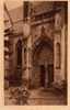 PAS DE CALAIS-MONTREUIL SUR MER Eglise St Saulve Portail Nord Avec La Statue De St Wulphy-MB - Montreuil