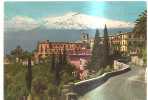 43450)cartolina Illustratoria Acireale -  Panorama Con L'etna - Acireale