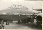 Aviation - Avion - Photographie - Gloster Meteor MK VII Rolls Royce - 1946-....: Modern Era