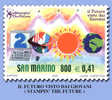 REPUBBLICA DI SAN MARINO - ANNO 2000 - IL FUTURO VISTO DAI GIOVANI - NUOVI MNH ** - Nuevos