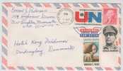 USA Air Mail Cover Sent To Denmark U.S. Postal Service 3-4-1971 Multi Stamped - 3c. 1961-... Covers